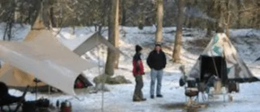 Winterkamperen met de Combi-Camp vouwwagen