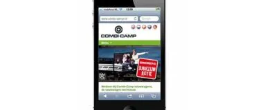 Combi-Camp website nu ook op de mobiel