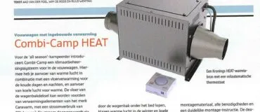Combi-Camp vouwwagen met Heat