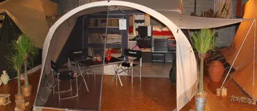 Combi Camp FLEXI horgaas voorwand