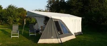Combi-Camp Country vouwwagen op de camping