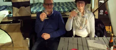 proosten op de aankoop
