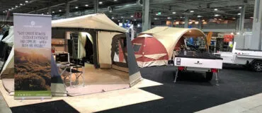 Combi-Camp vouwwagens op beurs Noorwegen