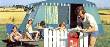 Oude Combi-Camp 200 vouwwagen