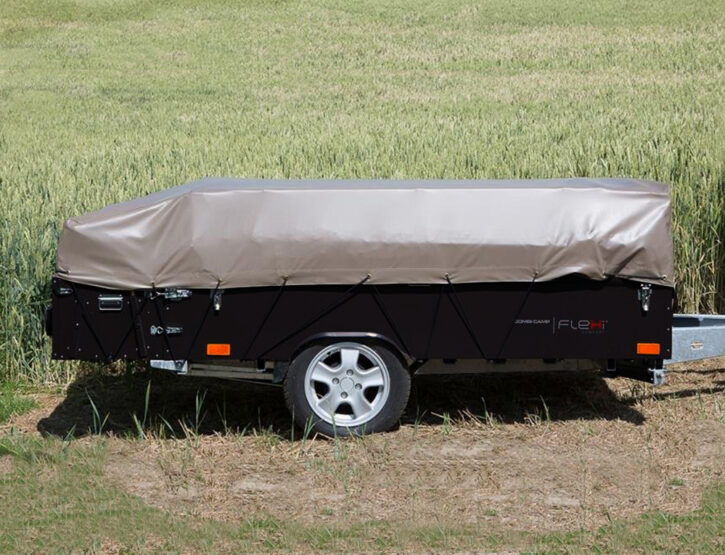 Open Onmiddellijk Officier Afdekhoes FLEXI Comfort XL, gebruikt - Combi-Camp vouwwagens