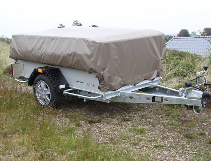 Diplomaat Modderig prieel Afdekhoes FLEXI Tent & Trailer gebruikt vouwwagens - Combi-Camp