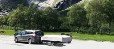 Combi-Camp FLEXI vouwwagen in de bergen