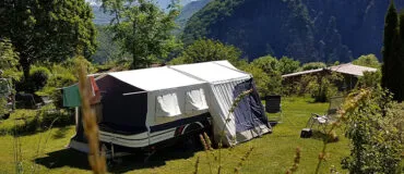 Combi-Camp Country vouwwagen in de Franse Alpen
