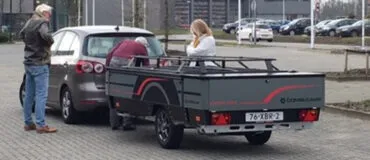 Combi-Camp Country vouwwagen in Grey Edition aflevering in Roden