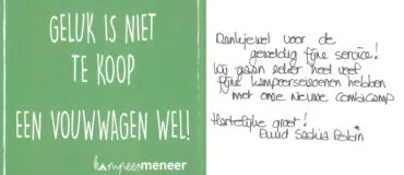 Bericht van klant over Combi-Camp Country vouwwagen