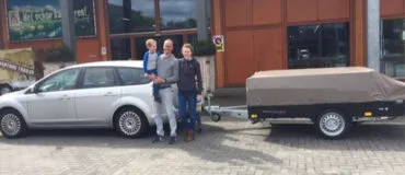 Combi-Camp FLEXI vouwwagen aflevering in Roden