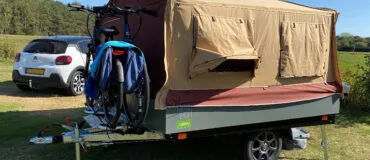 Combi-Camp Valley Pure Nordic Edition vouwwagen op camping