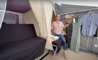 Combi-Camp Country vouwwagen Twin bed
