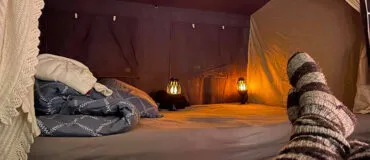 Combi-Camp Country vouwwagen met HEAT in Denemarken