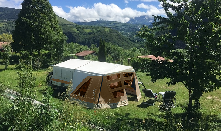 Combi-Camp vouwwagen TenCate EcoHemp doek