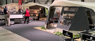 Combi-Camp vouwwagens Caravanmessen Lillestrøm Noorwegen