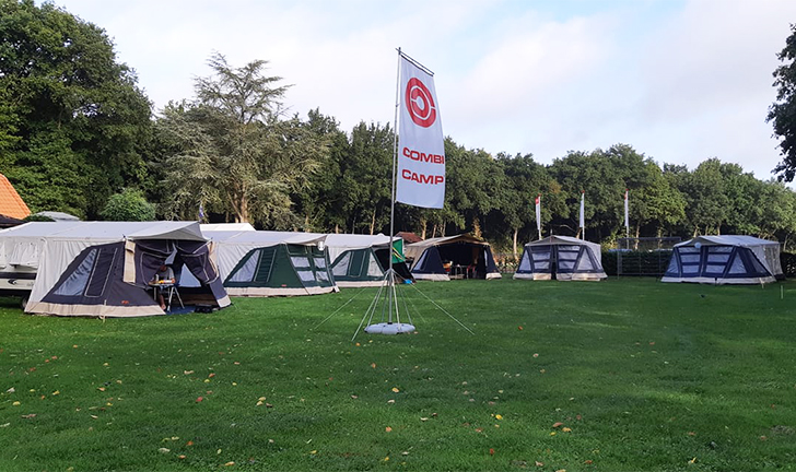Combi-Camp Club vouwwagens op camping