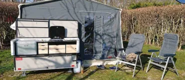 Combi-Camp Country vouwwagen winterkamperen met HEAT
