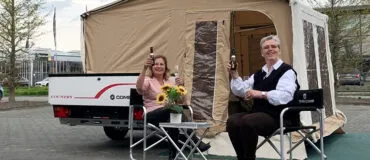 Combi-Camp Country Anniversary uitklappen Roden
