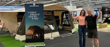 Combi-Camp op de Elmia Exhibition Caravan show in Jönköping
