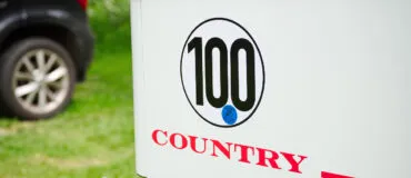 Country 100 sticker